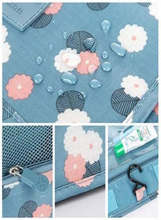 Moxtiza Multi Functional Travel Organizer Accessory Toiletry Cosmetics Bag Makeup Or Shaving Kit Pouch for Men and Women (Multi Colour) - Image 5